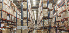 Temperature mapping of a warehouse